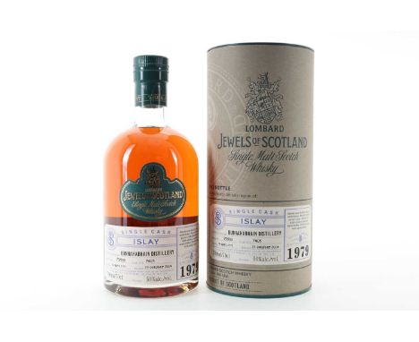 **BUNNAHABHAIN 1979 25 YEAR OLD LOMBARD JEWELS OF SCOTLAND ISLAY SINGLE MALT   **the hammer price of this lot is subject to V