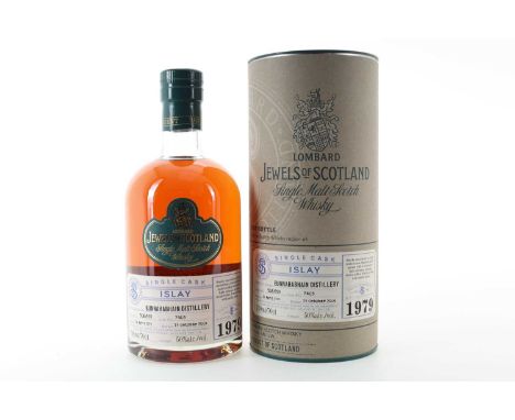 **BUNNAHABHAIN 1979 25 YEAR OLD LOMBARD JEWELS OF SCOTLAND ISLAY SINGLE MALT   **the hammer price of this lot is subject to V