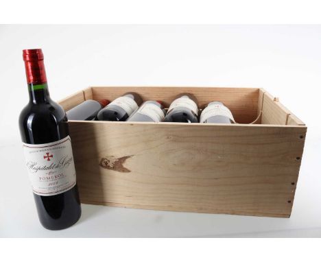 12 BOTTLES OF L'HOSPITALET DE GAZIN 2006 POMEROL FRENCH - BORDEAUX All 13.5% ABV / 75cl