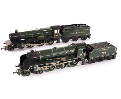 Unboxed 00 Gauge Locomotives by Triang-Hornby: including ‘Lord of the Isles’ and tender, ‘Albert Hall’ and tender, both in GW