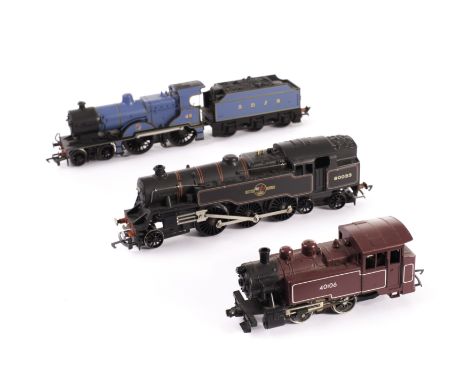 00 Gauge Locomotives repainted and adapted: comprising a Mainline 2P 4-4-0 nicely repainted in SDJR light blue livery as no 4