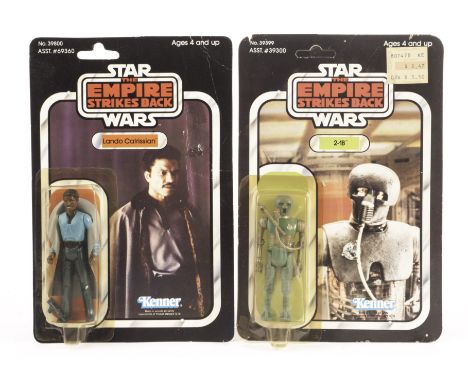 Vintage Kenner Star Wars ESB Lando Calrissian 3 3/4” Figure, 41 back punched card, ESB 2-1B, 41 back punched card (tab presen