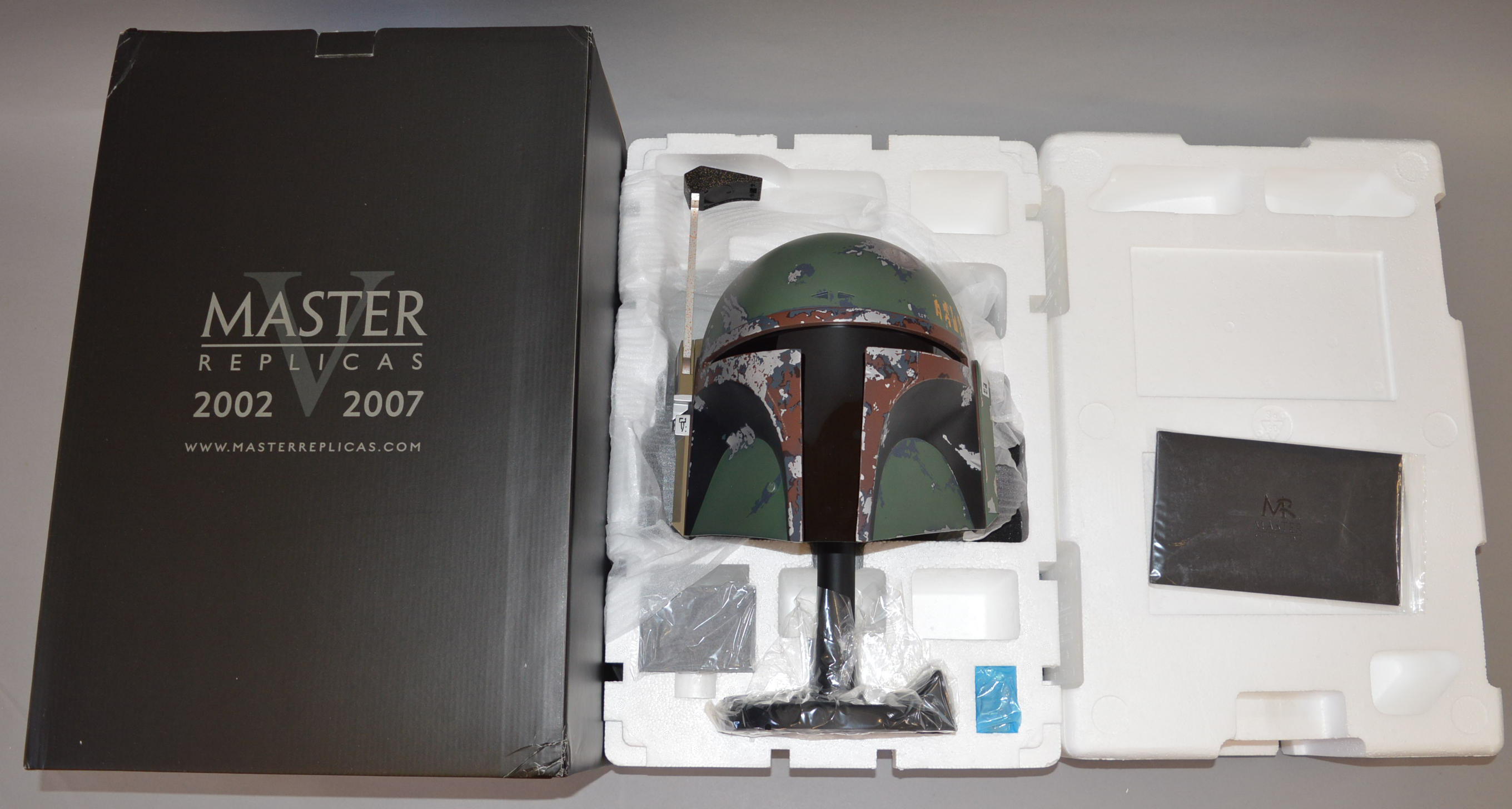 boba fett master replica helmet