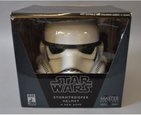 Star Wars Master Replicas SW-153CE 'Stormtrooper Helmet A New Hope ', with box.