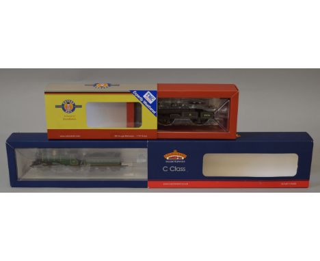 OO Gauge. Bachmann C class No.592 SE&CR together with Oxford Rail BR 4-4-2 tank TMC weathered edition. Both VG in G boxes.