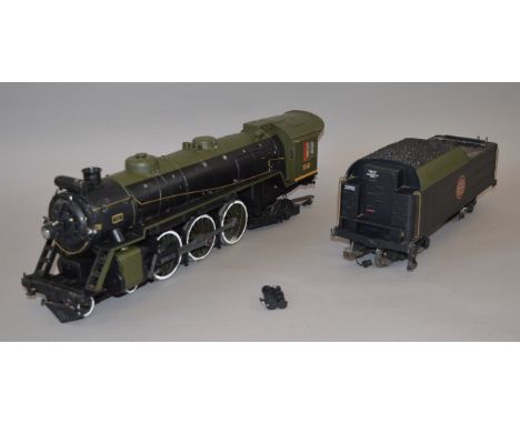 Gauge 1 / G scale. 4-6-2 pacific. Canadian National Railways. Suitable for spares/repair. Two front driving wheel sets loose 