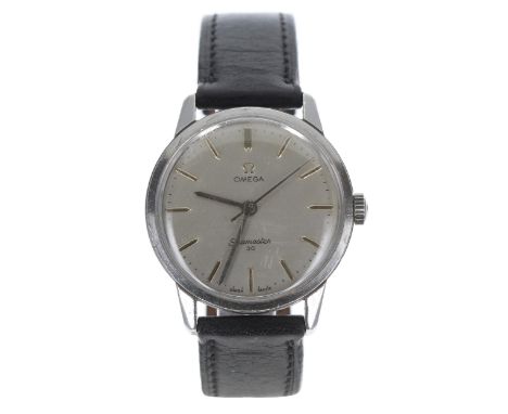 Omega Seamaster 30 stainless steel gentleman's wristwatch, reference no. 135.007-63, serial no. 20468xxx, circa 1963, silvere