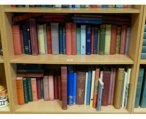 2 shelves of assorted novels to include John Chilcott MP, The March of Man, Kitcheners Army and the Territorial Forces, among