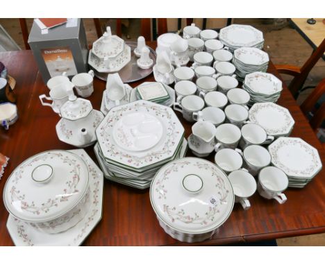 Comprehensive dinner and tea service by Johnson Brothers for M & S 