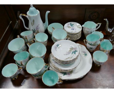 Queen Ann vintage bone china tea and coffee service in the Louise pattern