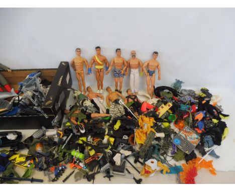 A large quantity of modern Action Man and accessories (2 boxes).