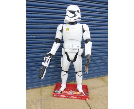 A large scale Disney Star Wars 48" storm trooper, Battle Buddy.