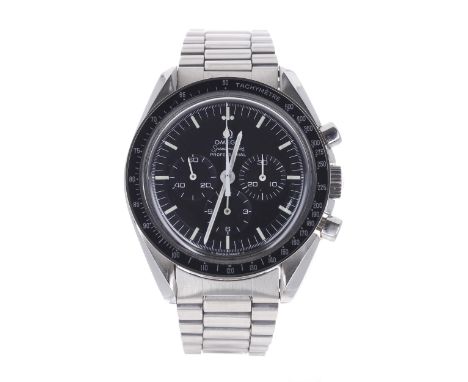 Omega Speedmaster Professional 'Moon' chronograph stainless steel gentleman's wristwatch, reference no. 145022-71 ST, serial 