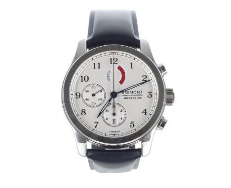 Bremont America's Cup Regatta AC Chronograph automatic stainless steel gentleman's wristwatch, reference no. AC-R/SS, serial 