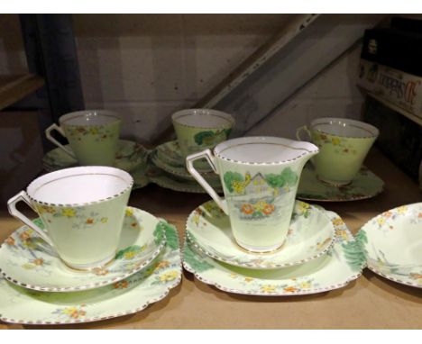 Victorian C&amp;E tea service. Not available for in-house P&amp;P 