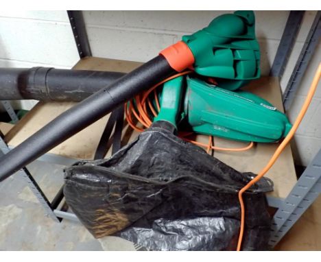 Corded leaf blower. All electrical items in this lot have been PAT tested for safety and have passed. This does not confirm t