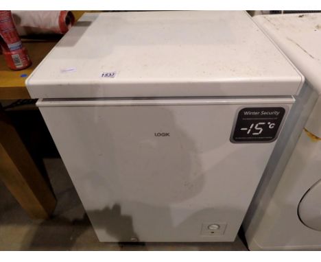 Logik 142L chest freezer. All electrical items in this lot have been PAT tested for safety and have passed. This does not con