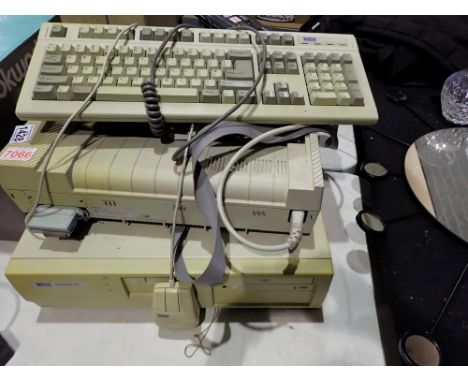 Vintage VTech 4865x-25 computer with floppy and CD drives and an EPSON LX8550 printer with mouse and keyboard. Not available 