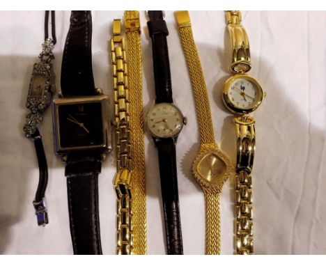 Mixed ladies wristwatches. UK P&amp;P Group 1 (£16+VAT for the first lot and £2+VAT for subsequent lots) 