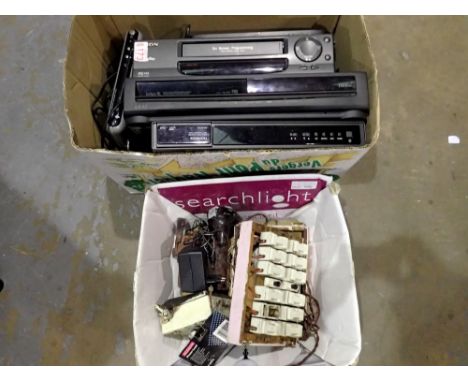 Small quantity of electronics, including set top boxes. All electrical items in this lot have been PAT tested for safety and 