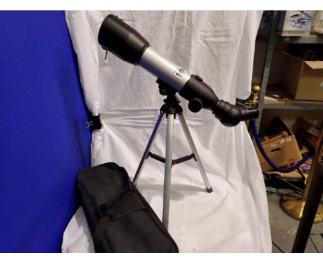 M&amp;S monocular, model T79/7550/9523C 05/13, complete with tripod, lenses and carry bag. Not available for in-house P&amp;P