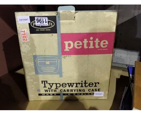 Boxed play craft petite typewriter. Not available for in-house P&amp;P 