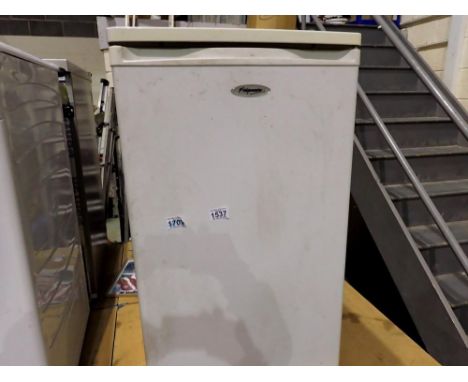 Fridge Master under counter fridge, 50 x 50 x 85 cm. All electrical items in this lot have been PAT tested for safety and hav