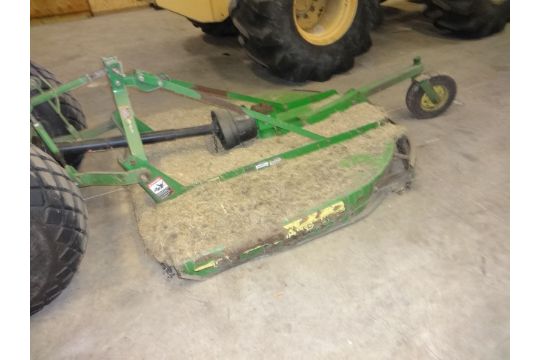 John Deere Model 750 Tractor S N 004987 60 Bush Hog Attachment Three Point Hitch With Power T