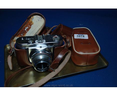 A German cased Vito B Camera and a German cased Light Meter