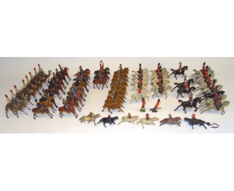  * Britains Small Size Cavalry thirteen FIRST VERSION B series, twenty-one SECOND VERSION B series, twenty-nine W series, one