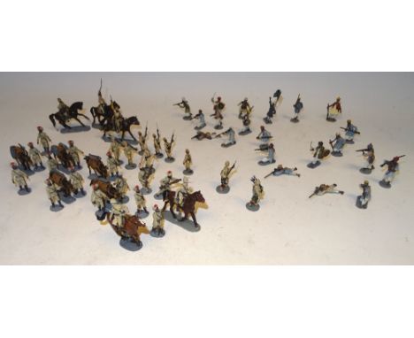 Willie 30mm figures, The North-West Frontier twenty-one tribesmen, three Indian Army Cavalry with Infantry, Gurkhas, Mountain