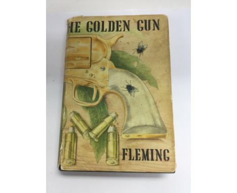 A 1965 first edition 'The Man With The Golden Gun' by Ian Fleming published by Jonathan Cape. Shipping category B.