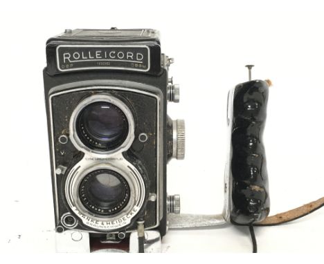 A vintage German Rolleicord box camera, postage category D