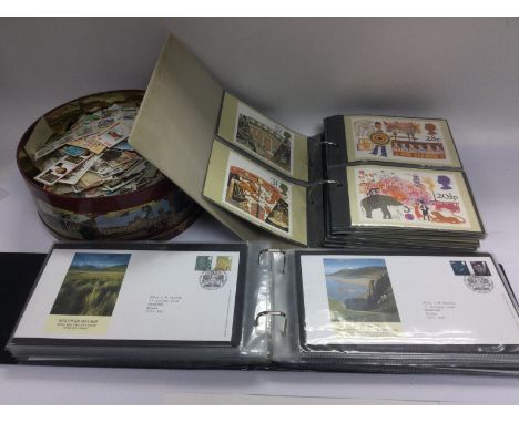 A collection of stamps and first day covers. Shipping category D.