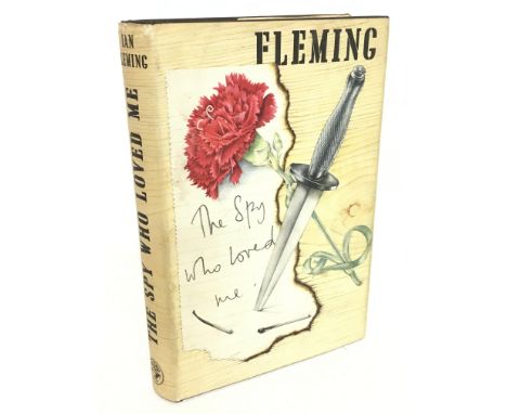 A First edition of The Spy Who Loved Me by Ian Fleming with dust cover. Postage category B