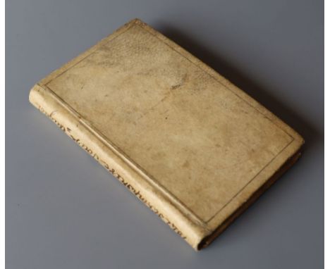 An anonymous mid 19th century manuscript relating to a tour of Hampshire in August 1842, ink on lined ledger paper, with some