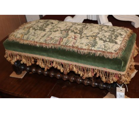A tapestry stool