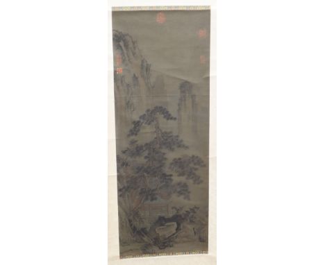 Two Chinese scroll paintings