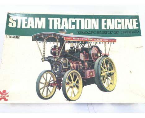 A Boxed Bandai Steam Traction Engine model Kit. I