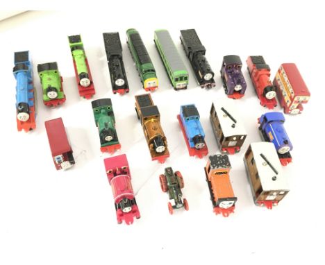 A Collection of Ertl Thomas The Tank Engine. Playworn.