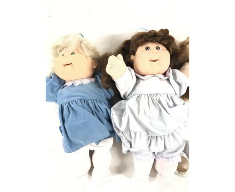 2 X Talking Cabbage Patch Kids.