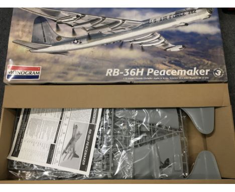 A Boxed Monogram RB-36H Peacemaker Model Kit 1:72 Scale.