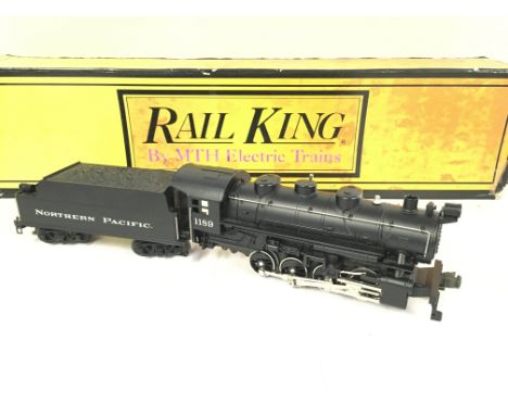 A Boxed Rail King 0-8-0 Switch Engine Northern Pacific #30-1123-0. O Gauge.