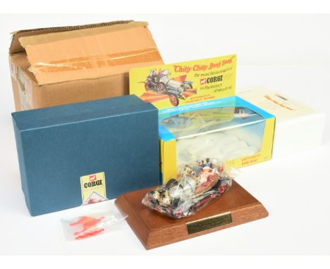 Corgi Toys 98751 "Chitty Chitty Bang Bang" - "25th Anniversary" issue - Circa 1992 - presentation box set comes with car and 