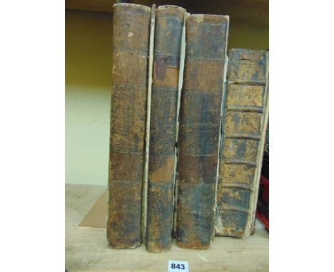 The New Royal Encyclopedia or Complete Modern Dictionary of Arts & Sciences, three volumes with illustrations by William Henr