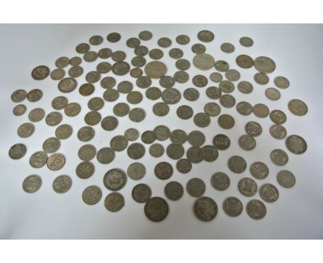 A quantity of pre 1946 post 1920 English silver coinage, 375 gm