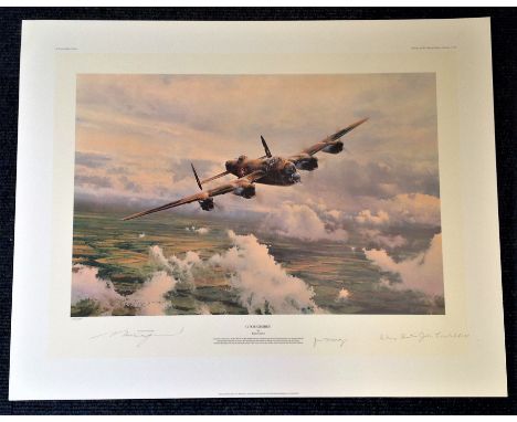 Robert Taylor G for George Captains Edition with 3 pilot signatures who between them account for 37 of the aircrafts 90 opera