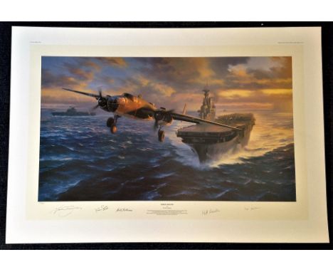 Nicolas Trudgian Tokyo Bound signed by four of General Jimmy Doolittles famous aircrew who took part in the historic first ra