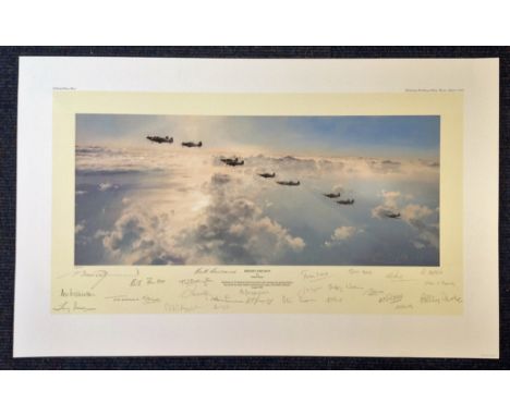 Robert Taylor Height and Sun The Tribute Edition signed by 25 Battle of Britain veterans, number 79 175 with original Certifi