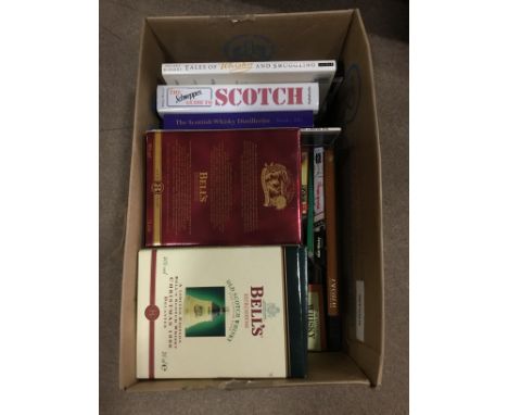 LARGE COLLECTION OF BOOKS RELATING TO WHISKY approximately fifty books relating to whisky including The Schweppes Guide to Wh